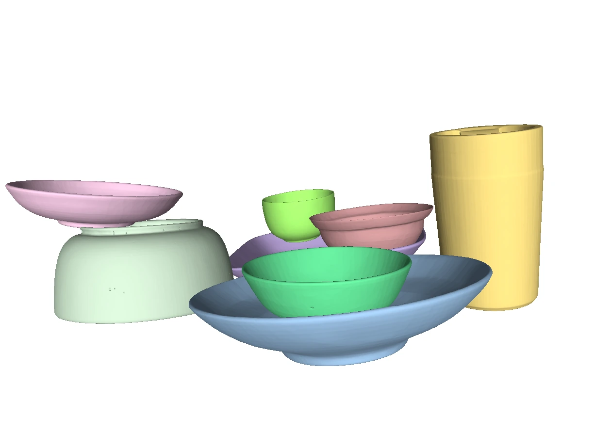 MOD reconstruction for example 1